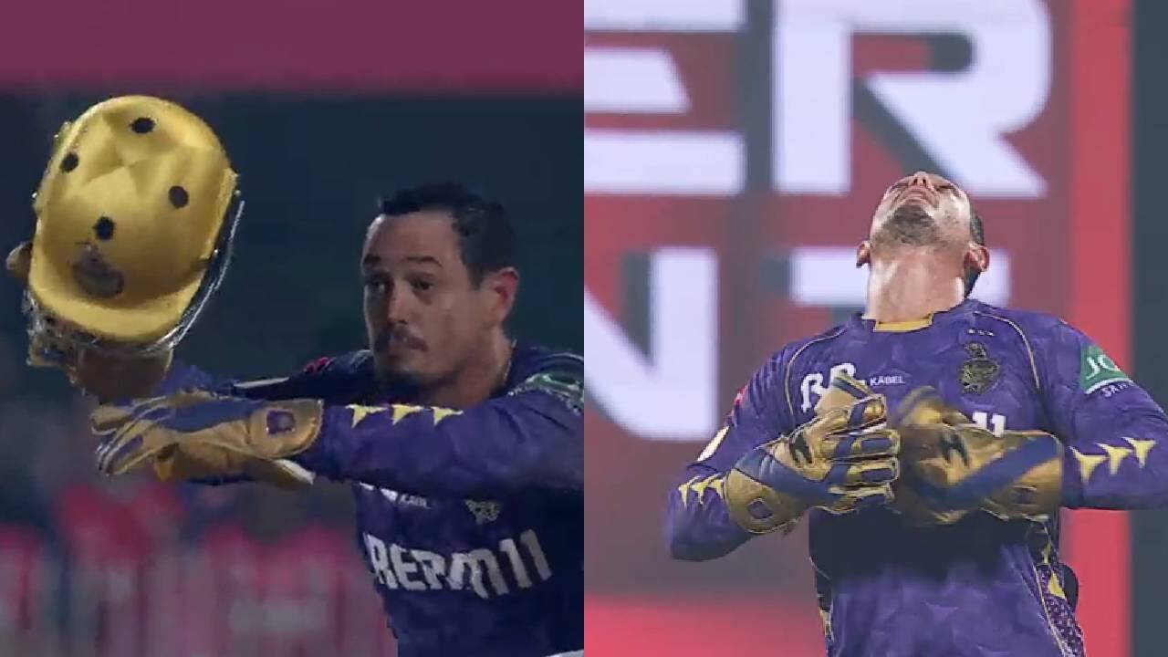 De Kock catch