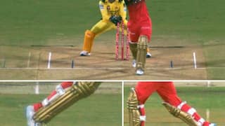 WATCH: MS Dhoni performs another lightning-fast stumping, sends Phil Salt back to the pavilion