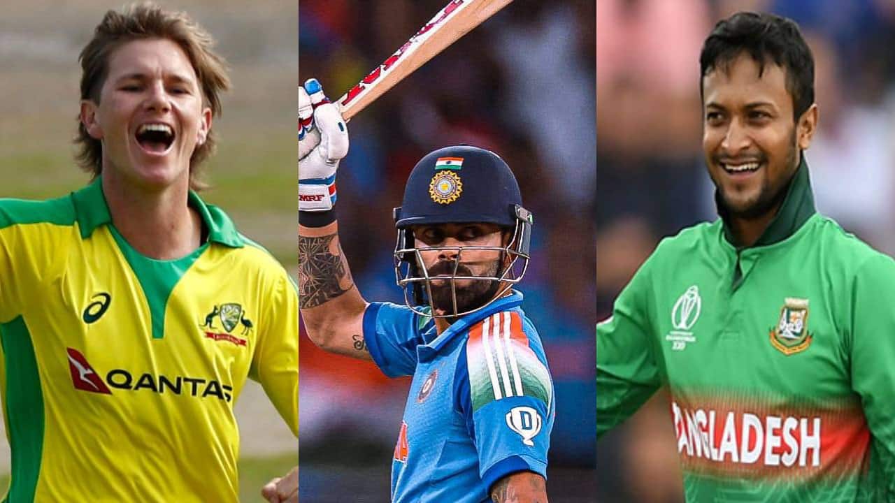 Adam Zampa to Shakib Al Hasan: Bowlers to dismiss Virat Kohli most number of times in ODIs