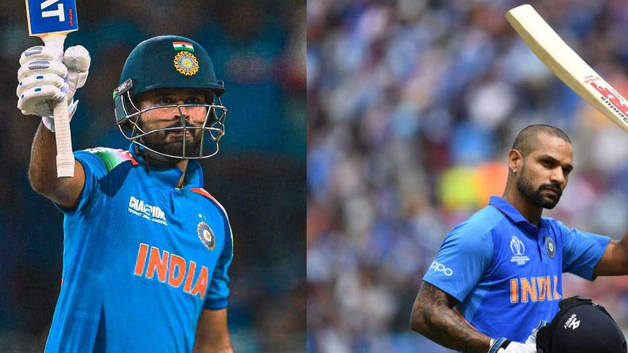 Shreyas Iyer to Shikhar Dhawan: Indians with the most runs in a Champions Trophy edition