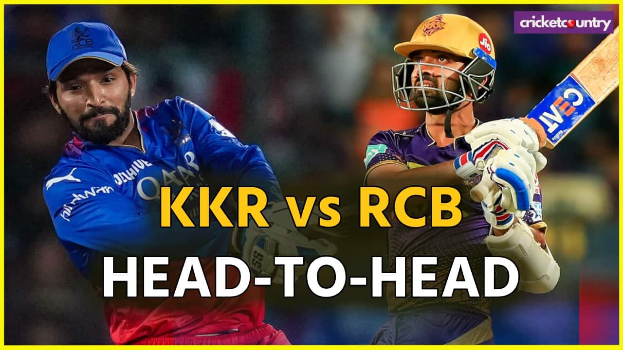 kolkata knight riders vs royal Challengers Bangalore Head to Head