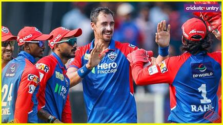 Mitchell Starc fifer delhi capitals beat Sunrisers Hyderabad by Seven wickets in Ipl 2025