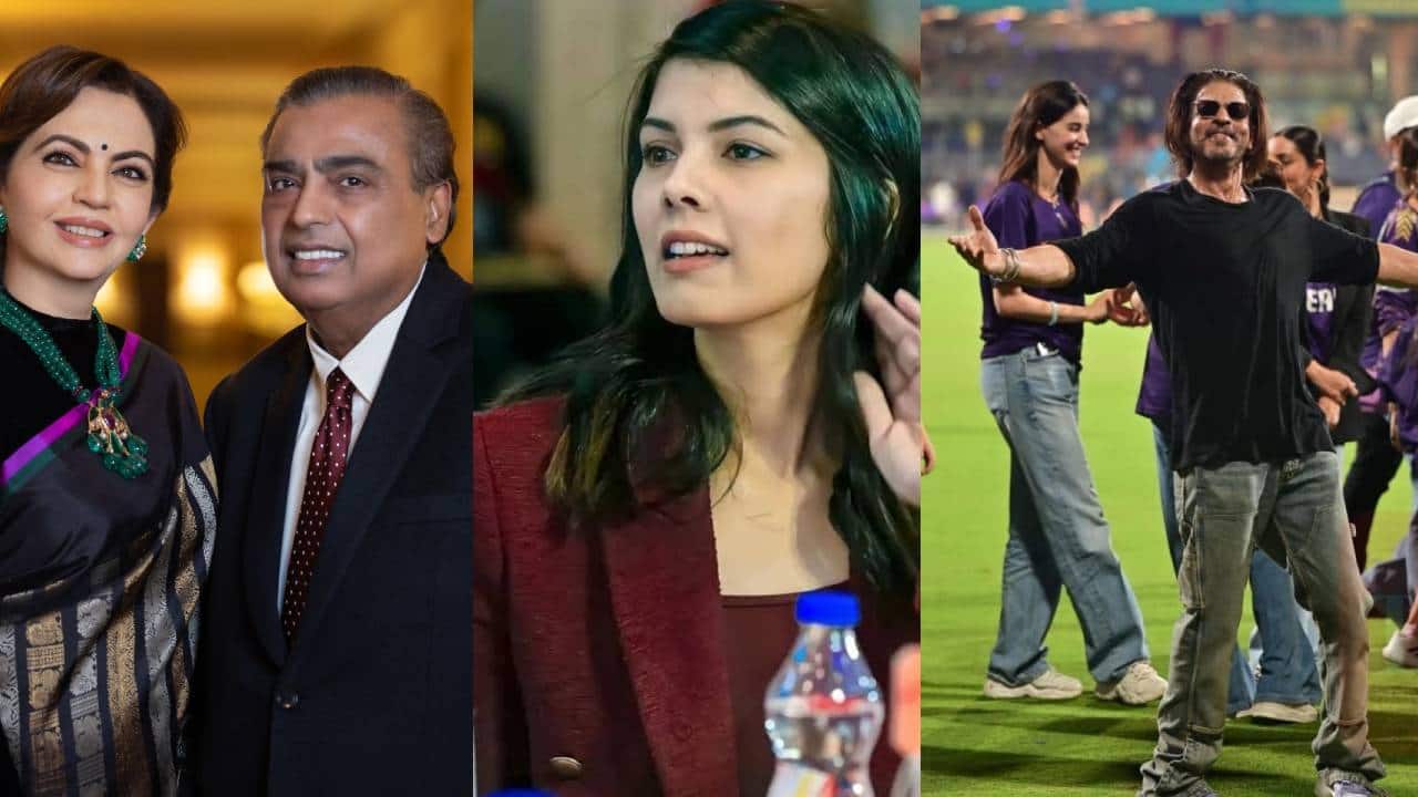Mukesh and NIta Ambani, Kavya Maran, Shah Rukh Khan