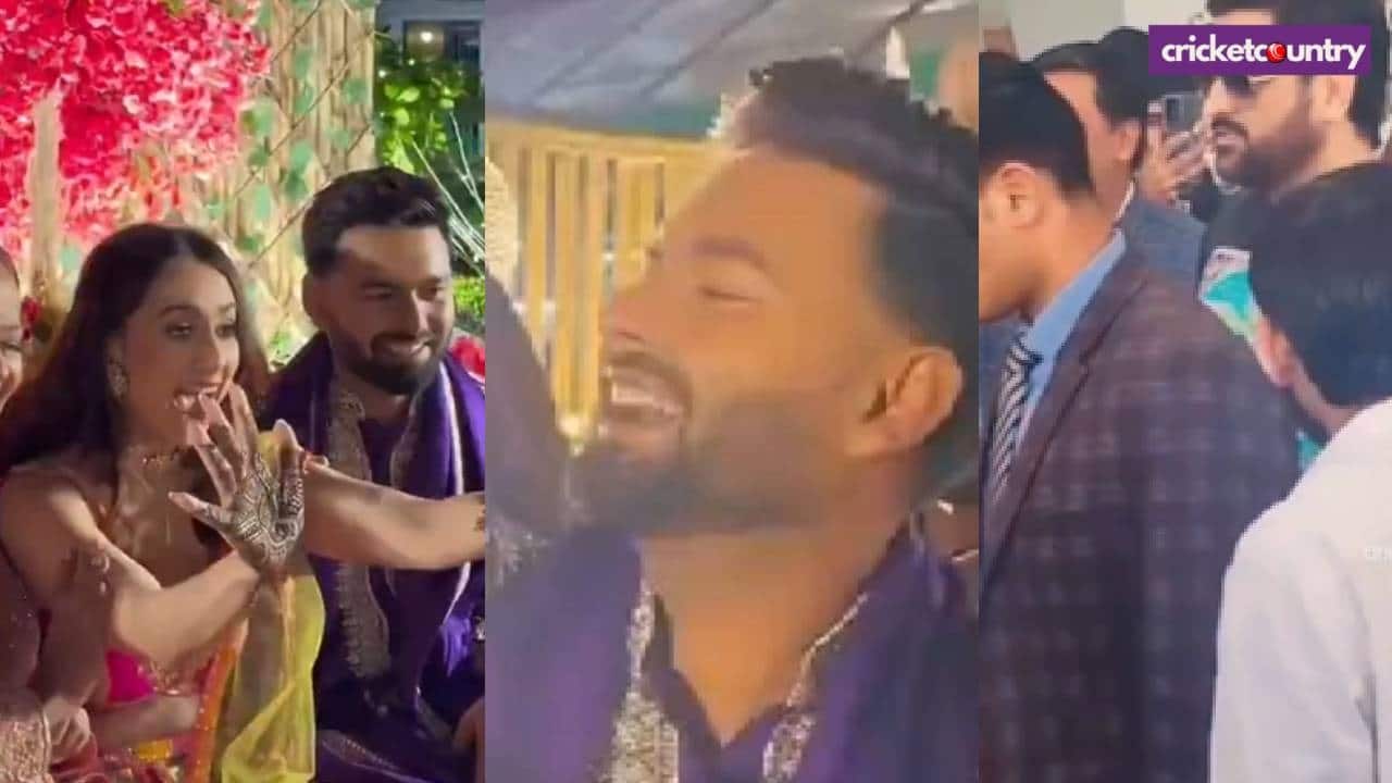 Rishabh pant sister marriage pics