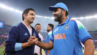 Rohit sharma praised whole team after historical champions trophy 2025 title win