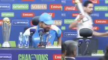 ‘No way is this real’: Rohit Sharma forgets ICC Champions Trophy during press conference, fans mock lightheartedly
