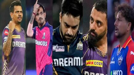 Five spinners big threat to batters in IPL 2025 Kuldeep yadav Varun Chakaravarthy Rashid khan Yuzvendra chahal Sunil narine