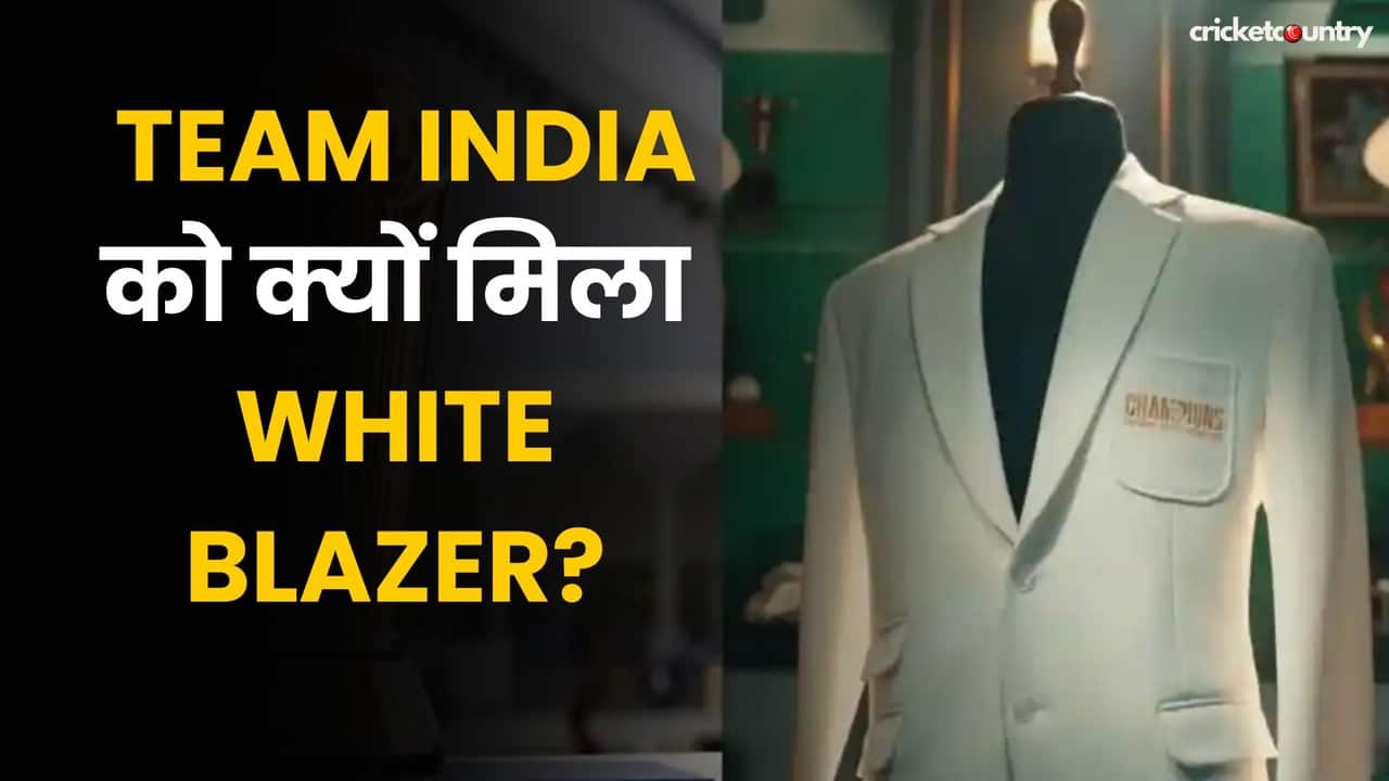 Champions Trophy का खिताब जीतने पर, Team India को क्यों मिला White Blazer?