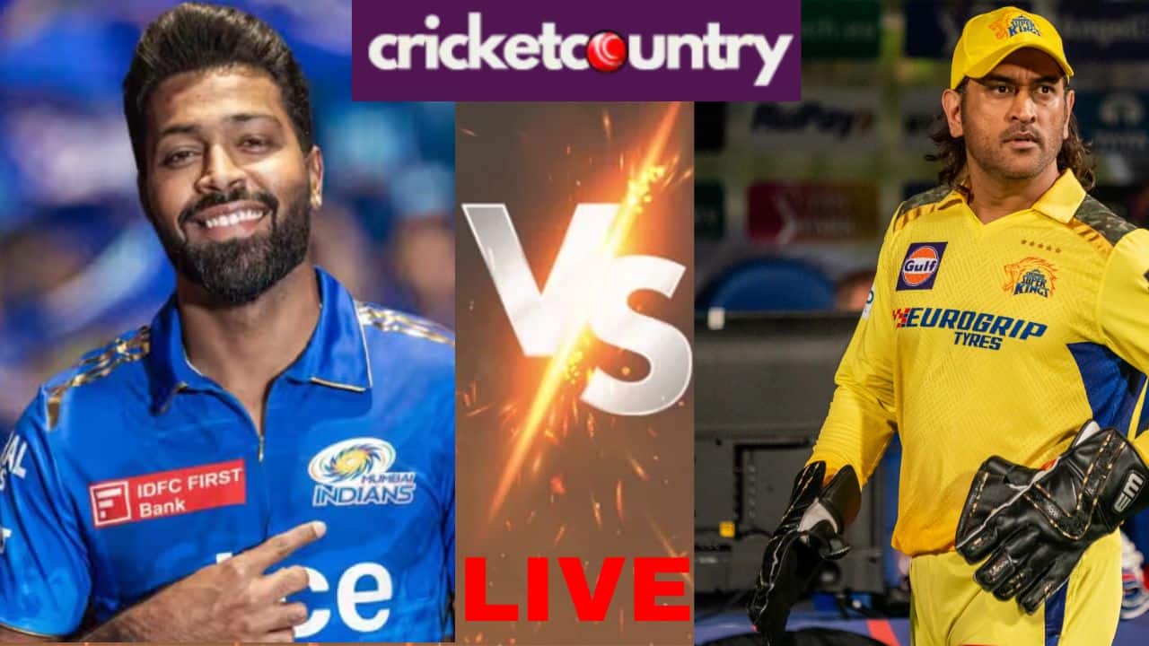CSK vs MI Live Score