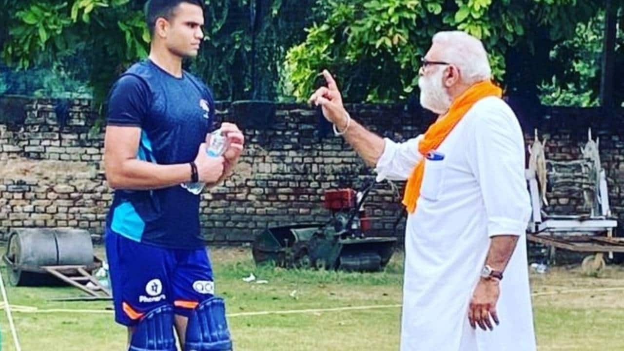 Yograj Singh and Arjun Tendulkar