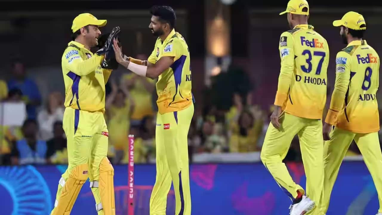Chennai Super Kings team