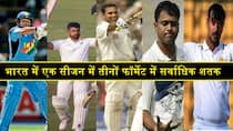 Most Hundreds across formats in a season in india Karun nair sachin tendulkar VVS Laxman