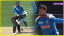 WATCH Kuldeep Yadav Bowled Rachin Ravindra with a Brilliant ball in Champions Trophy 2025 Final at Dubai