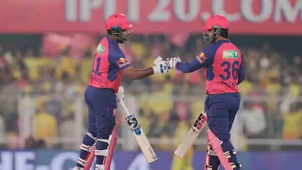 Rajasthan royals beat Chennai super kings nitish rana shines ipl 2025