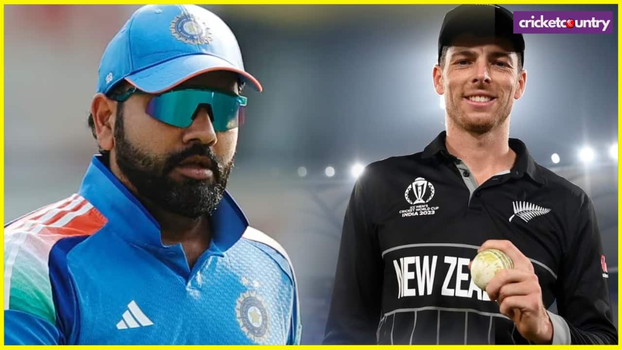 Rohit Sharma Mitchell Santner