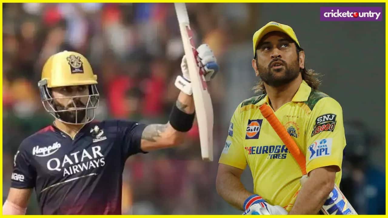 Virat Kohli and MS Dhoni Among the players Who Scored Most Runs in IPL in rcb vs csk match