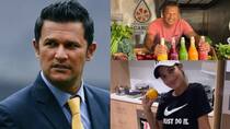 west indies former cricketer Daren Ganga wife runs a juice shop