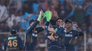 Dismal performance accompanied by collapse in batting order by RR led GT to secure 58-run victory