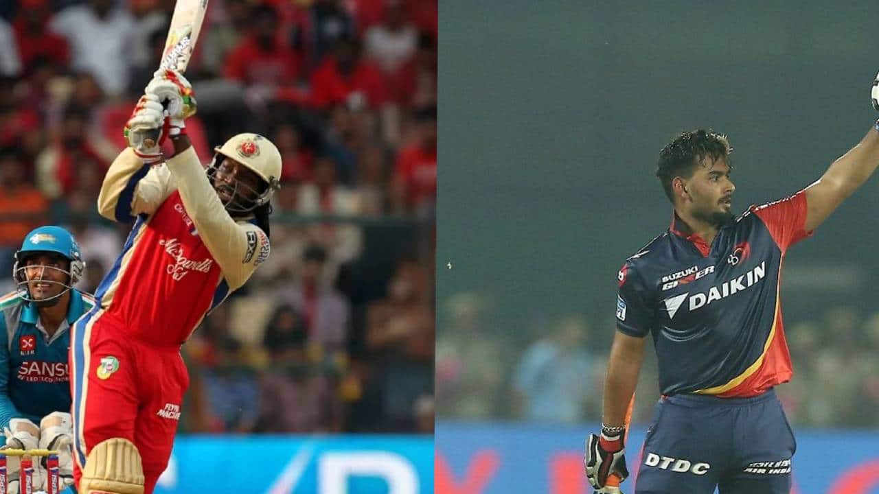 Chris Gayle to Rishabh Pant: Players to score the most boundaries in an IPL innings