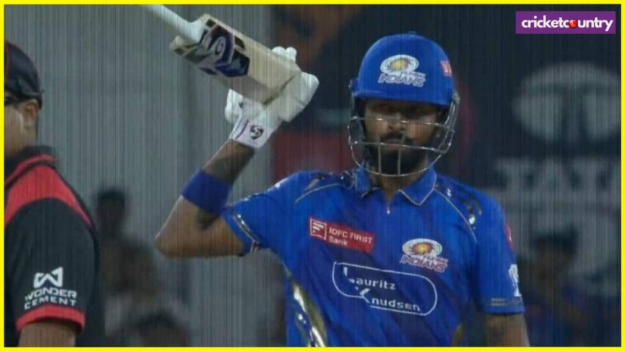Hardik pandya frustration