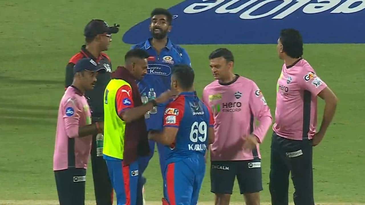 Jasprit Bumrah and Karun Nair