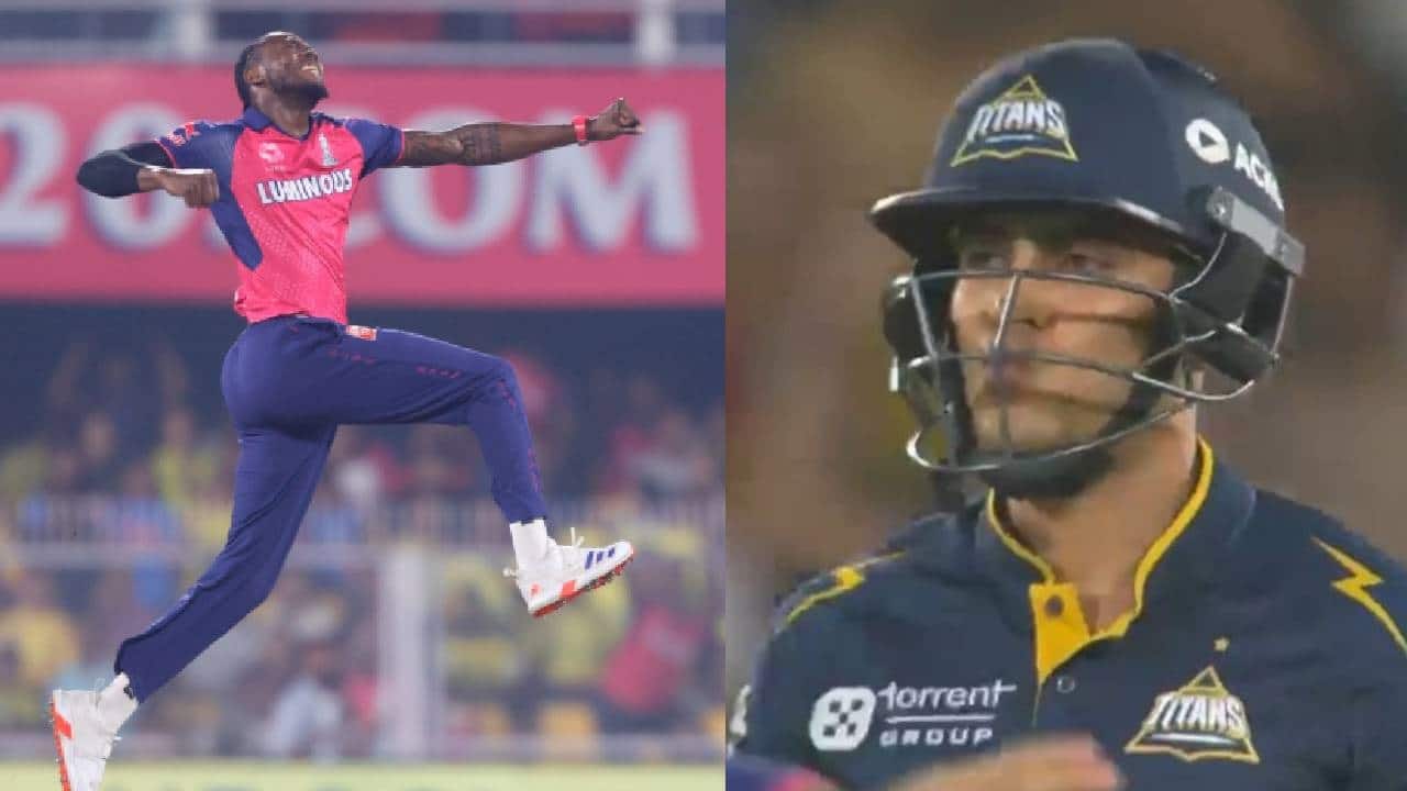 Jofra archer bowled Gill