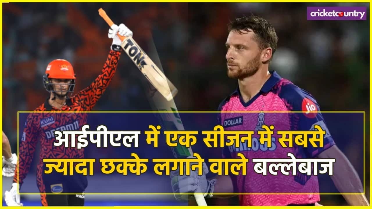 Jos Buttler and Abhishek Sharma Most Sixes in IPL Season