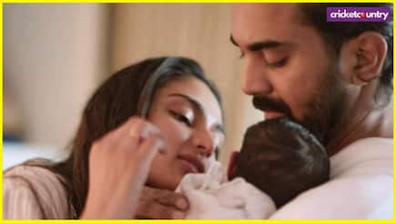KL Rahul Athiya Shetty announce the name of their newborn daughter shared first picture She has been named Evaarah