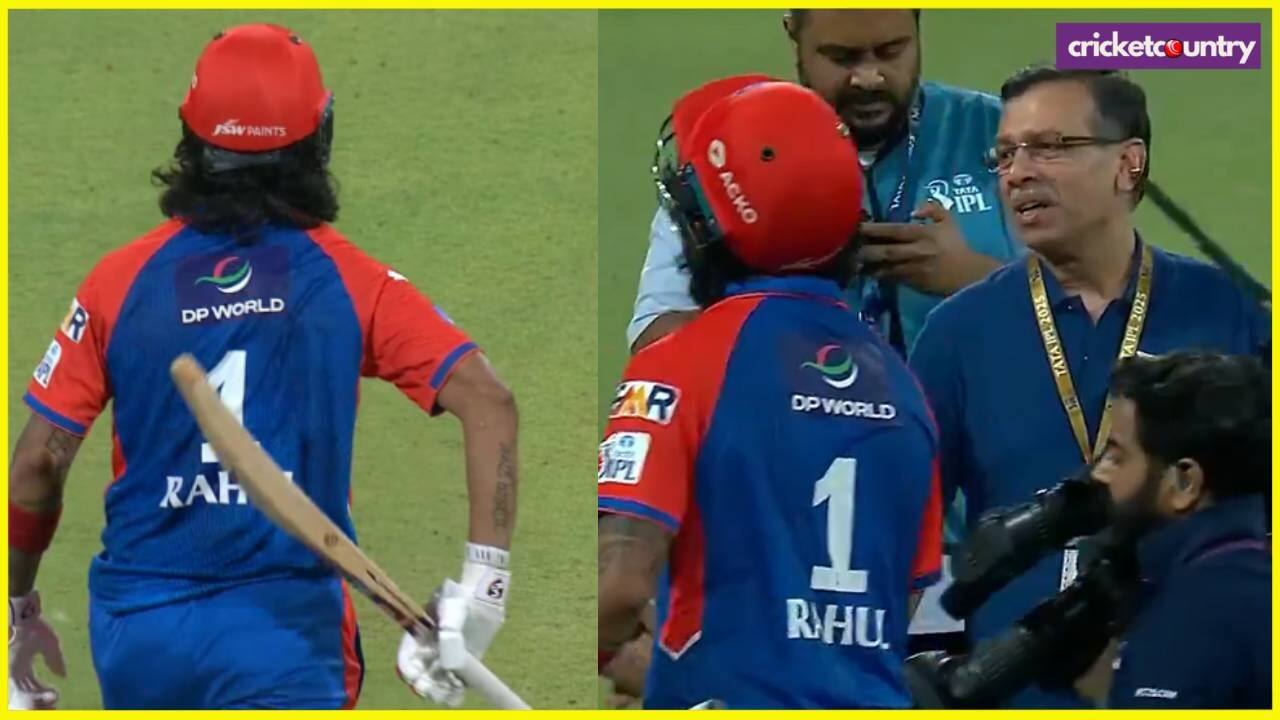 KL Rahul celebration
