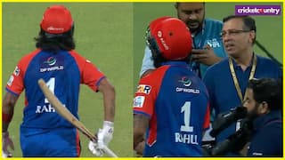 KL Rahul Ignores LSG owner Sanjiv Goenka after match winning innings in ipl 2025