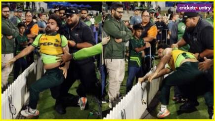 Pakistani Cricketer Khushdil Shah fights with fans in NewZealand