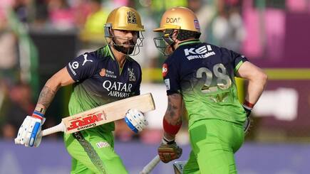 Virat Kohli and Phil Salt’s fifties guide RCB to comfortable 9-wicket victory over Rajasthan Royals
