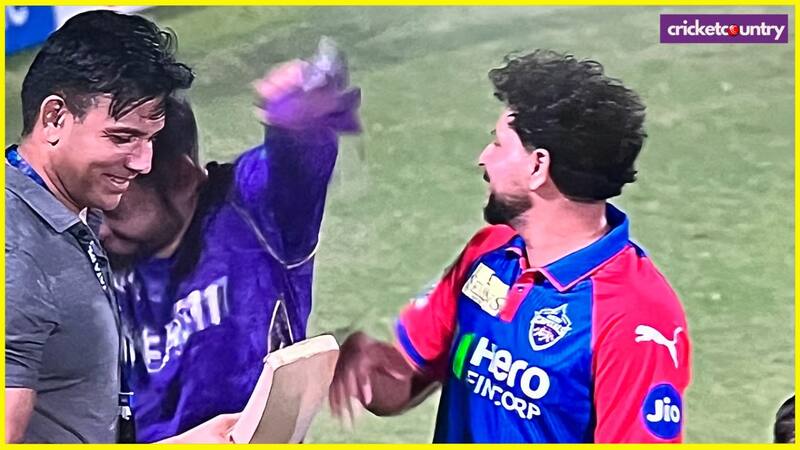 Kuldeep Yadav Slapped Rinku Singh Kuldeep Yadav Slapped Rinku Singh