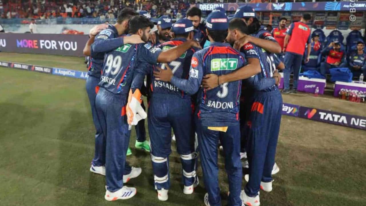 Lucknow Super Giants team