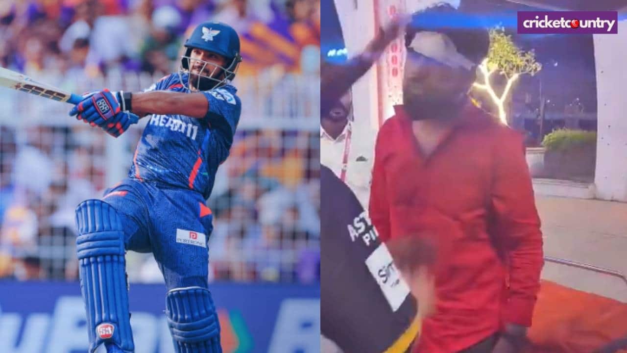 Nicholas Pooran shot