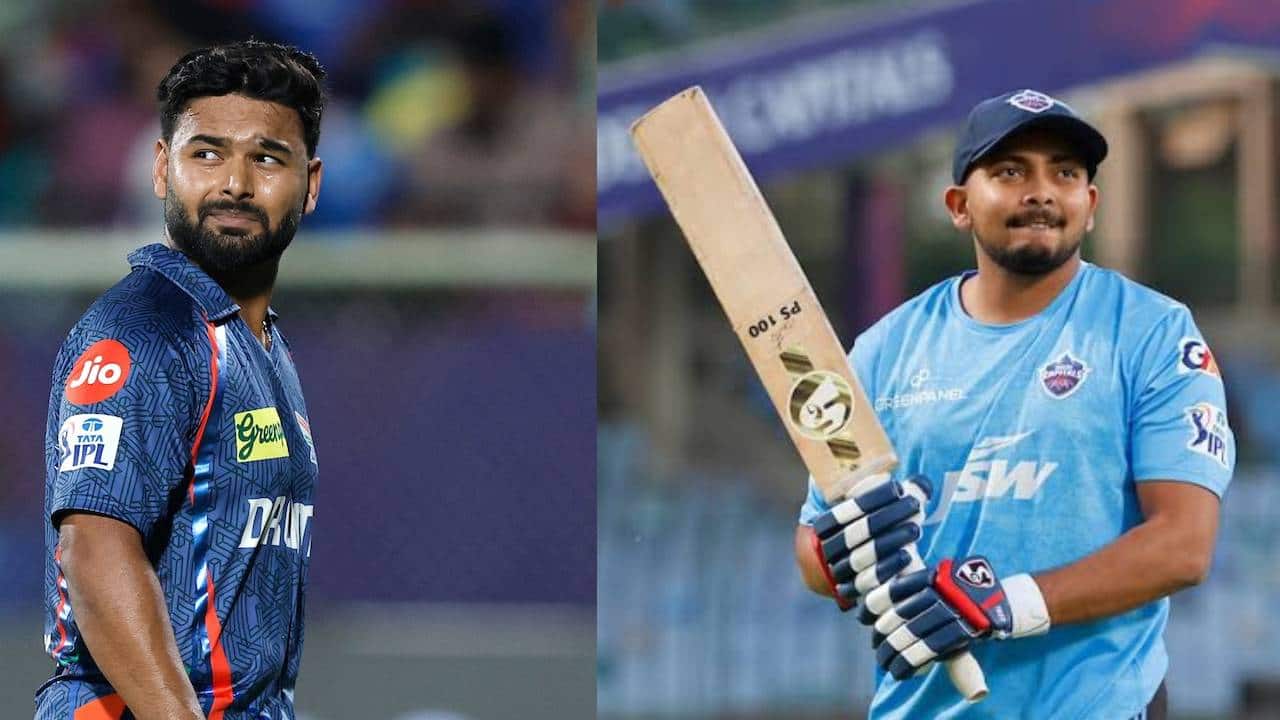 Rishabh Pant vs Prithvi Shaw: Who has the better IPL record after first 7 seasons?