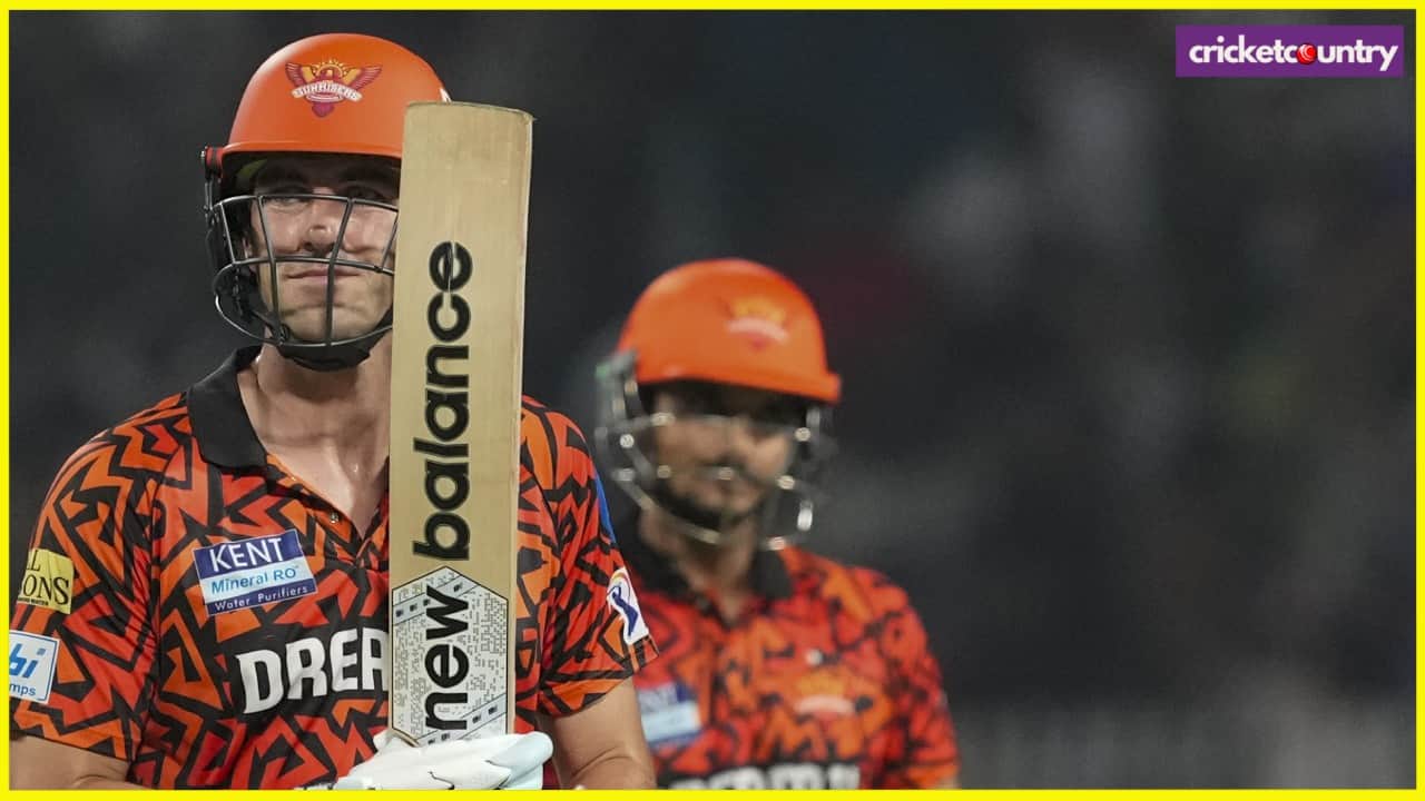 Pat Cummins During Match Against KKR at Edens