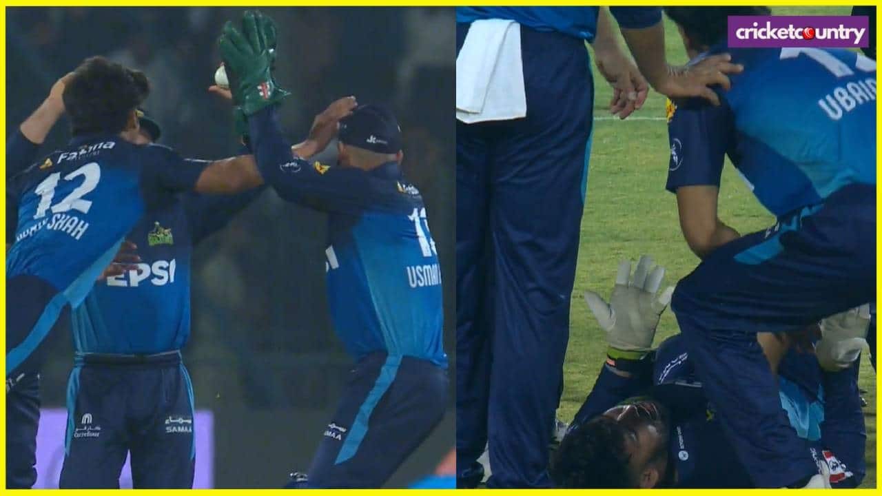 Players slapped in PSL Match