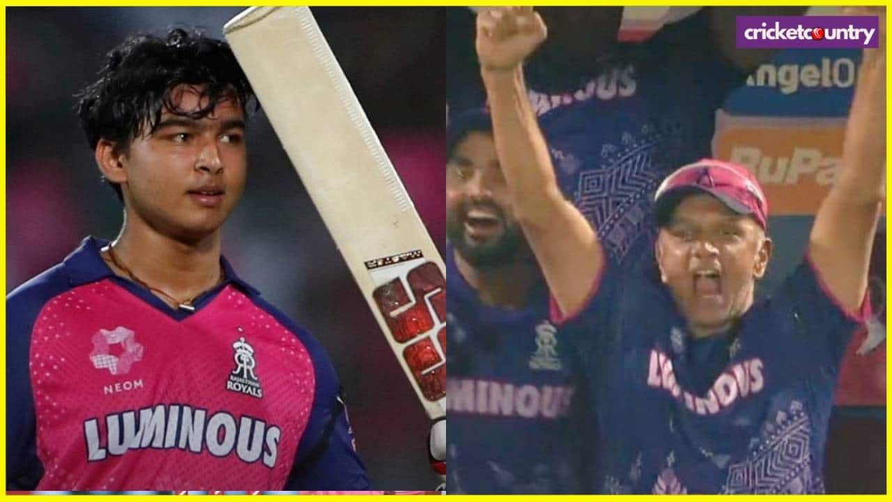 Rahul dravid celebration