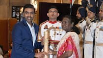 WATCH: Ravichandran Ashwin Receives Padma Shri Award from President Droupadi Murmu for cricketing excellence