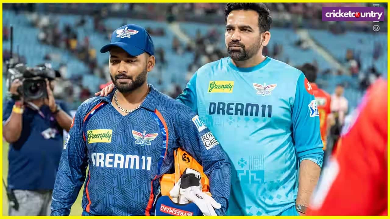 Rishabh Pant and Zaheer Khan After PBKS beat LSG