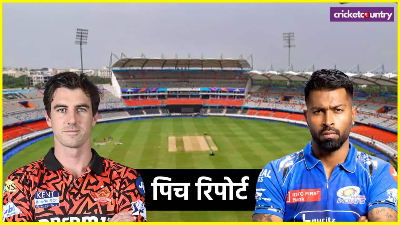SRH vs MI Pitch Report