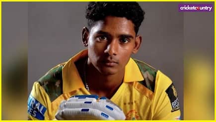 Who is Shaik Rasheed CSK batter debut against LSG in IPL 2025