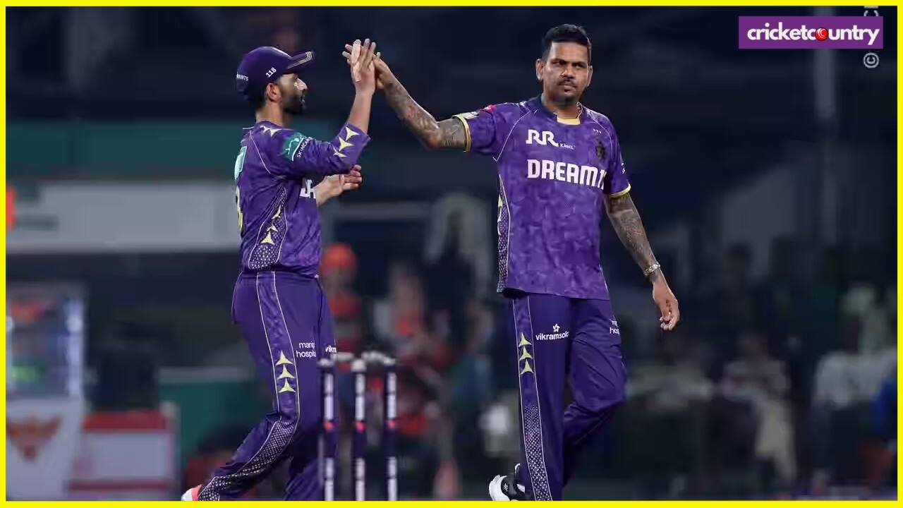 Sunil Narine Completes 200 Wickets for KKR