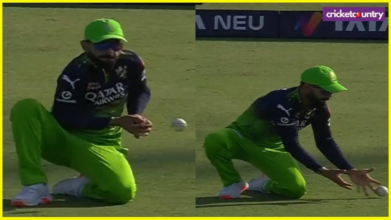 Virat Kohli Drop Catch