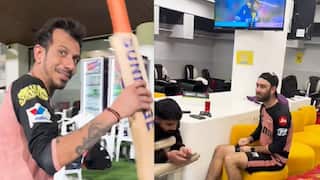 MS Dhoni’s special gift leaves Yuzvendra Chahal delighted, but Glenn Maxwell gives a cheeky reaction