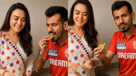 WATCH: Viral video of Punjab Kings owner Preity Zinta feeding Parathas to Yuzvendra Chahal, Know truth about the video