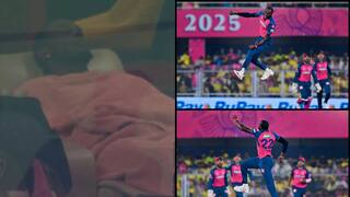 Jofra archer sleeps during match against pbks then bowled shreyas iyer and priyans arya video goes viral