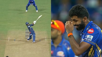 Ravi Bishnoi hit six on jasprit bumrah ball everyone shocked video goes viral