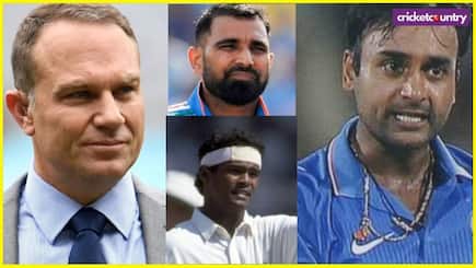 five cricketers accused domestic violence Amit mishra Yuvraj singh Mohammed shami Vinod Kambli Michael Slater